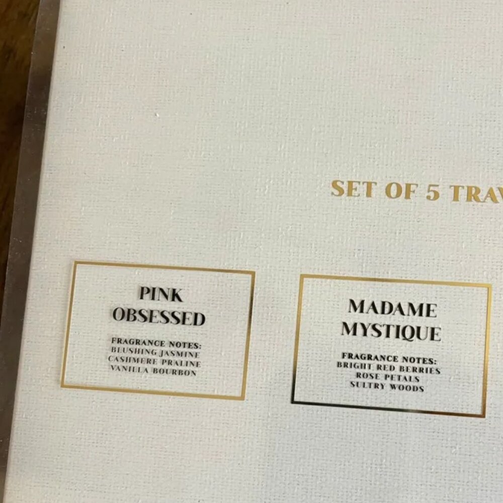 NEW IN BOX Bath & Body Works Set of 5 Travel Sized Fine Fragrance Mists - Picture 7 of 8